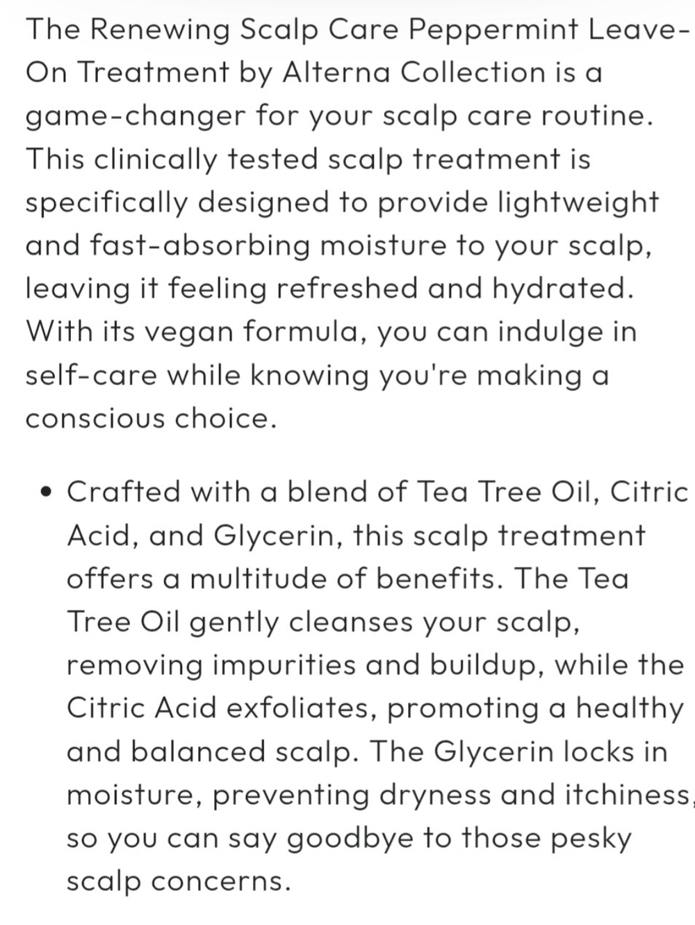 Alterna Renewing Scalp Care Peppermint Leave-On Treatment - Picture 11 of 15